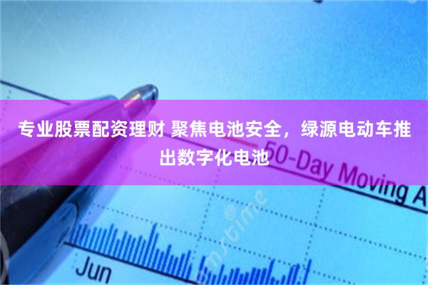 专业股票配资理财 聚焦电池安全，绿源电动车推出数字化电池