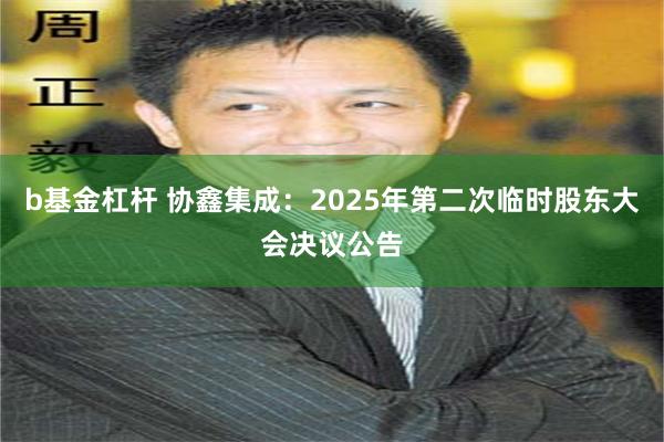 b基金杠杆 协鑫集成：2025年第二次临时股东大会决议公告