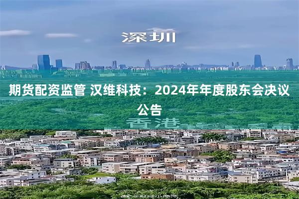 期货配资监管 汉维科技：2024年年度股东会决议公告