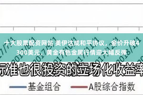 十大股票配资网站 美伊达成和平协议，金价升破4300美元，黄金有色金属行情迎大幅反弹