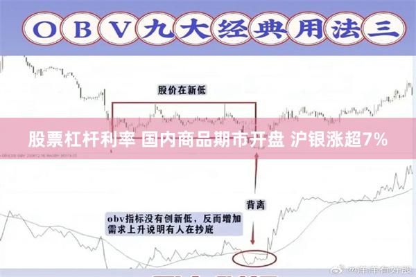 股票杠杆利率 国内商品期市开盘 沪银涨超7%