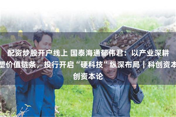 配资炒股开户线上 国泰海通郁伟君:以产业深耕重塑价值链条,投行开启“硬科技”纵深布局|科创资本论
