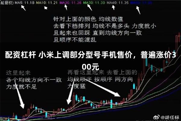 配资杠杆 小米上调部分型号手机售价，普遍涨价300元
