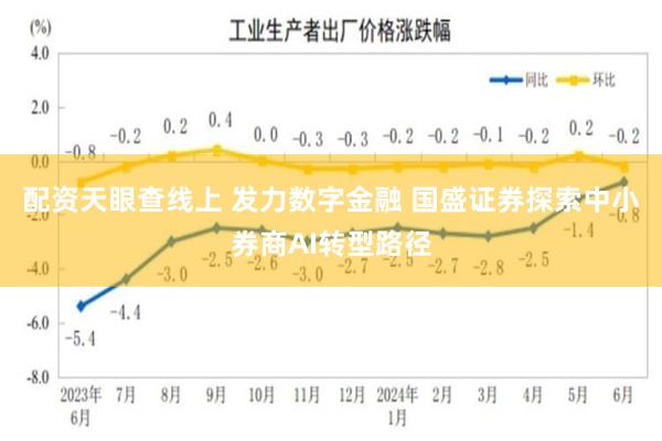 配资天眼查线上 发力数字金融 国盛证券探索中小券商AI转型路径